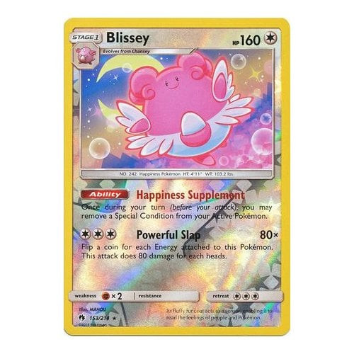 SM Lost Thunder 153/214 Blissey (Reverse Holo)