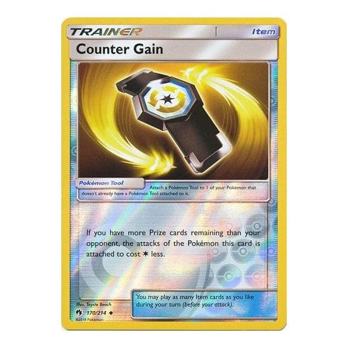 SM Lost Thunder 170/214 Counter Gain (Reverse Holo)