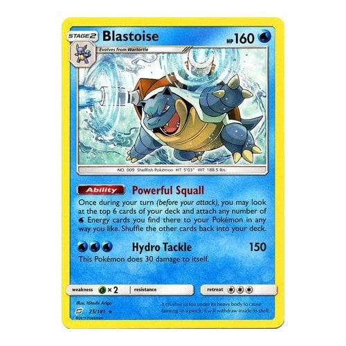 SM Team Up 25/181 Blastoise (Non-Holo)