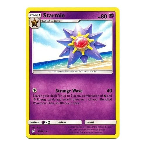 SM Team Up 65/181 Starmie
