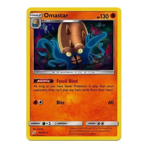 SM Team Up 76/181 Omastar (Holo)