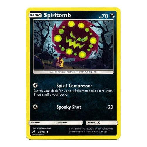 SM Team Up 89/181 Spiritomb