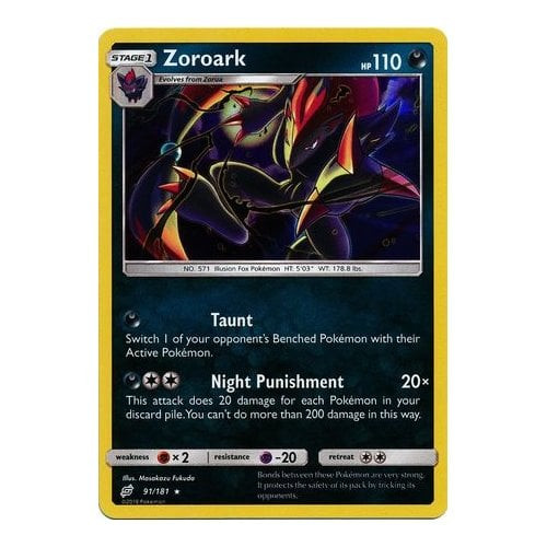 SM Team Up 091/181 Zoroark (Holo)