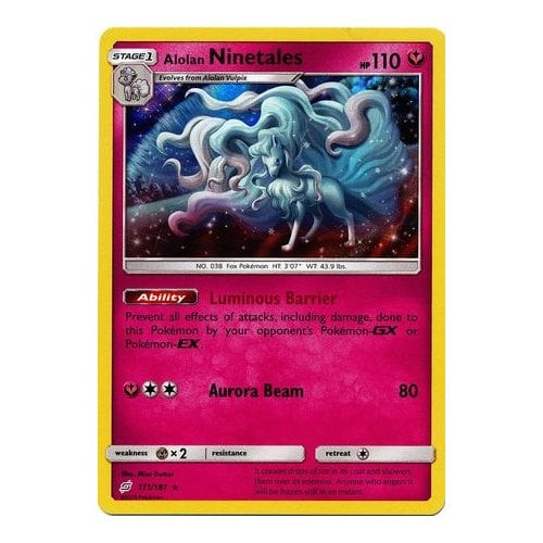 SM Team Up 111/181 Alolan Ninetales (Holo)