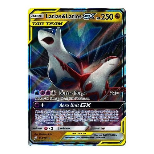 Take a Peek at Pokemon TCG TAG TEAM Cards (Latias & Latios-GX