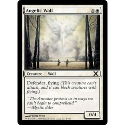 Angelic Wall (foil) | 10th Edition