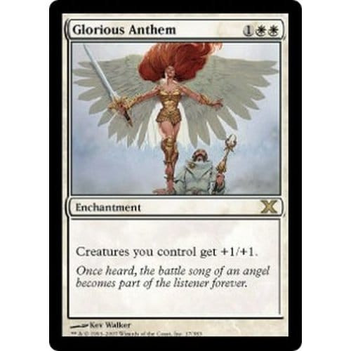 Glorious Anthem (foil) | 10th Edition