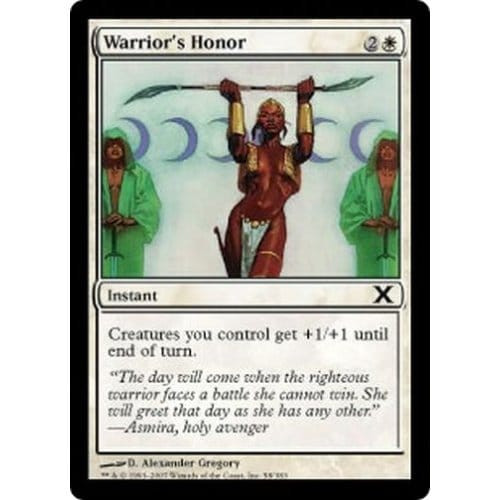 Warriors Honor (foil)