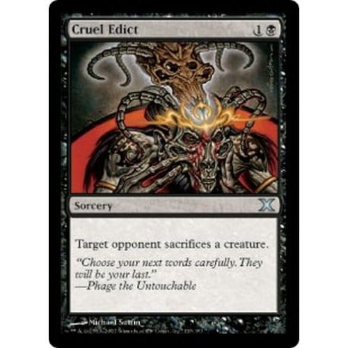 Cruel Edict (foil)