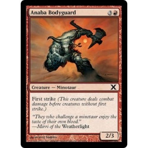 Anaba Bodyguard (foil)