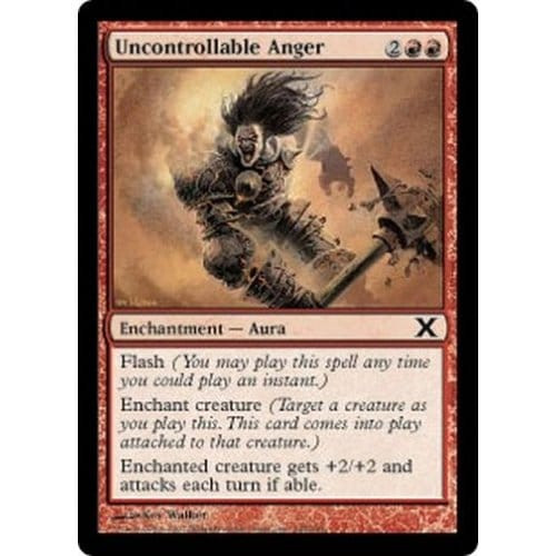 Uncontrollable Anger (foil) | 10th Edition