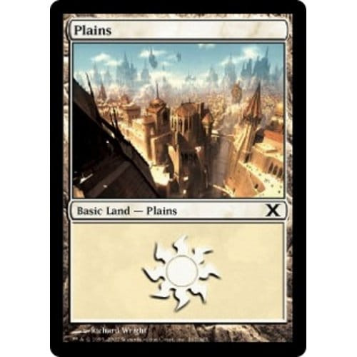 Plains (#367) (foil) | 10th Edition