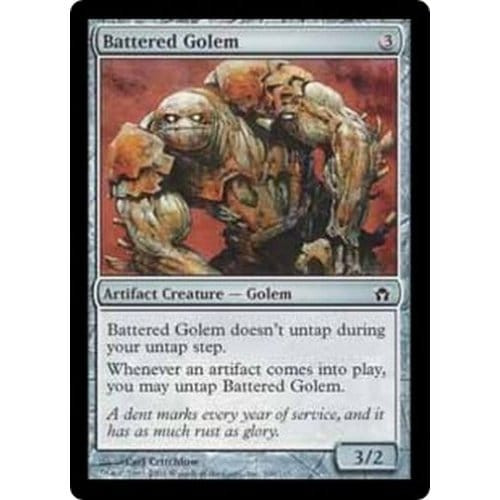 Battered Golem (foil)