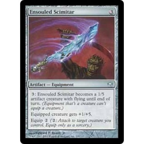 Ensouled Scimitar (foil) | Fifth Dawn