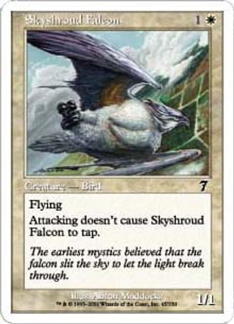 Skyshroud Falcon (foil) | 7th Edition