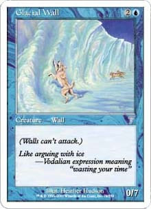 Glacial Wall (foil)