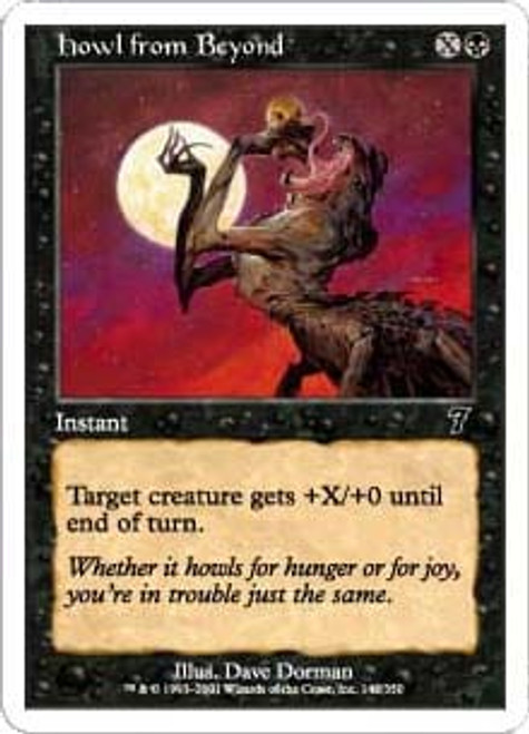 Howl from Beyond (foil) | 7th Edition