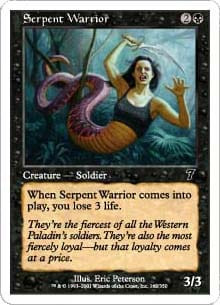 Serpent Warrior (foil)