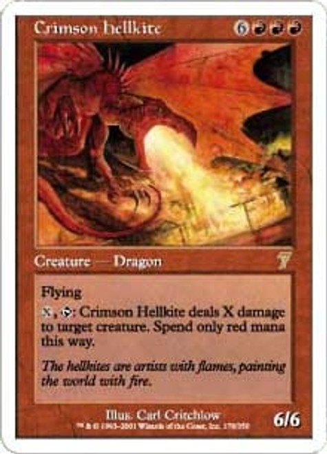 Crimson Hellkite (foil) | 7th Edition