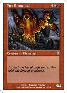 Fire Elemental (foil)
