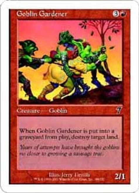 Goblin Gardener (foil) | 7th Edition