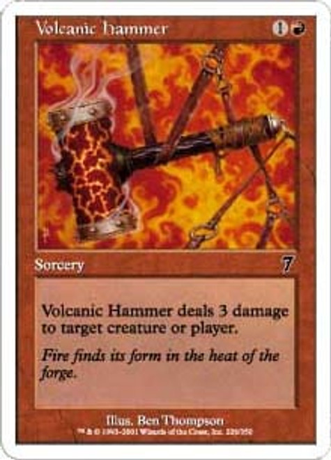 Volcanic Hammer (foil) | 7th Edition