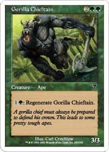 Gorilla Chieftain (foil)