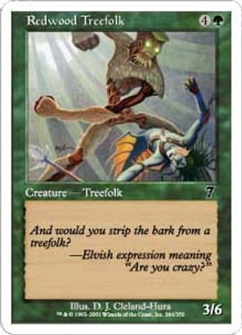 Redwood Treefolk (foil)