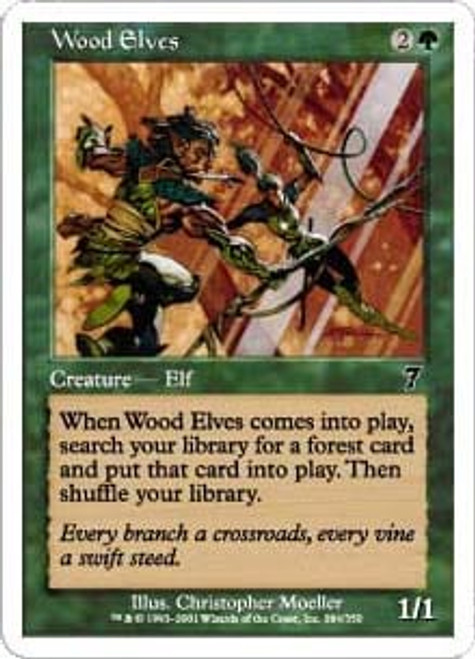 Wood Elves (foil) | 7th Edition