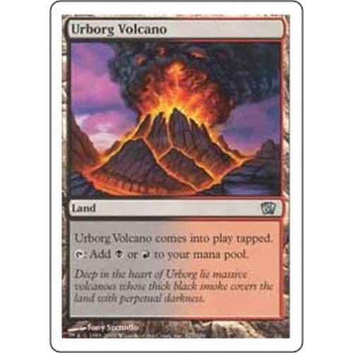 Urborg Volcano (foil) | 8th Edition