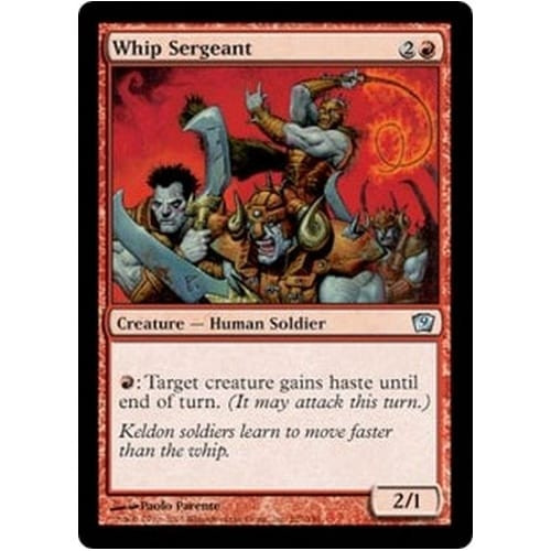 Whip Sergeant (foil)