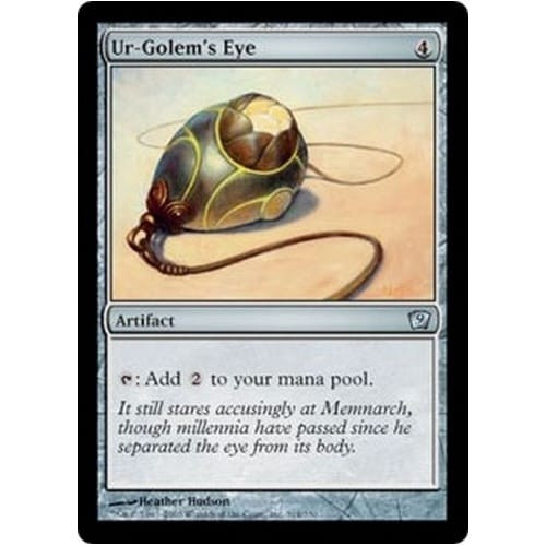 Ur-Golem's Eye (foil) | 9th Edition