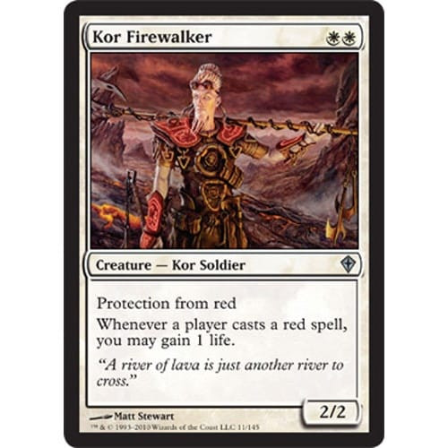 Kor Firewalker (foil) | Worldwake