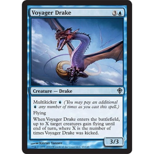 Voyager Drake (foil) | Worldwake