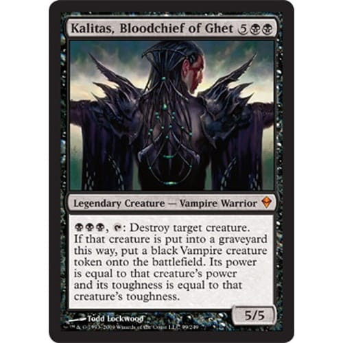 Kalitas, Bloodchief of Ghet (foil)