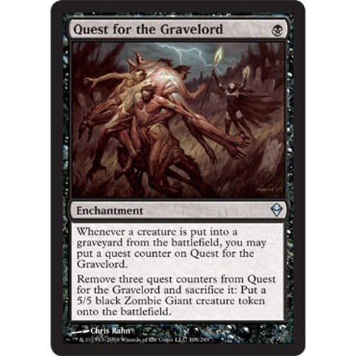 Quest for the Gravelord (foil) | Zendikar