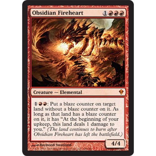 Obsidian Fireheart (foil)