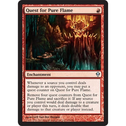 Quest for Pure Flame (foil) | Zendikar