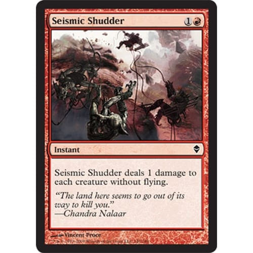 Seismic Shudder (foil)