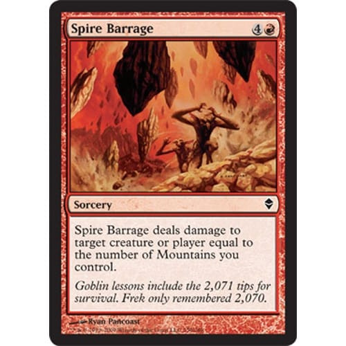 Spire Barrage (foil)