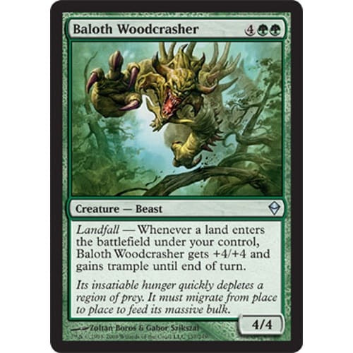 Baloth Woodcrasher (foil) | Zendikar