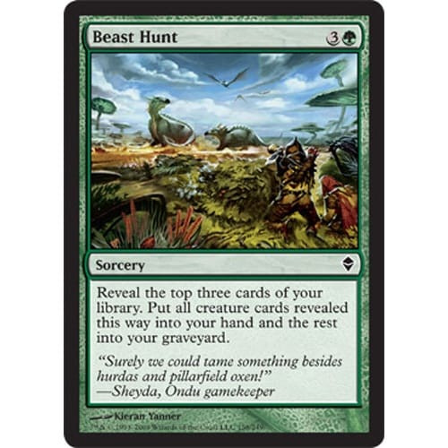 Beast Hunt (foil) | Zendikar