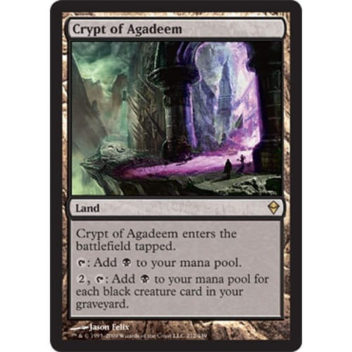 Crypt of Agadeem (foil) | Zendikar