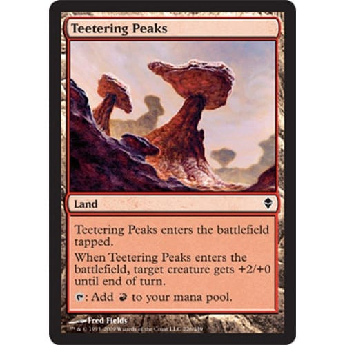 Teetering Peaks (foil)