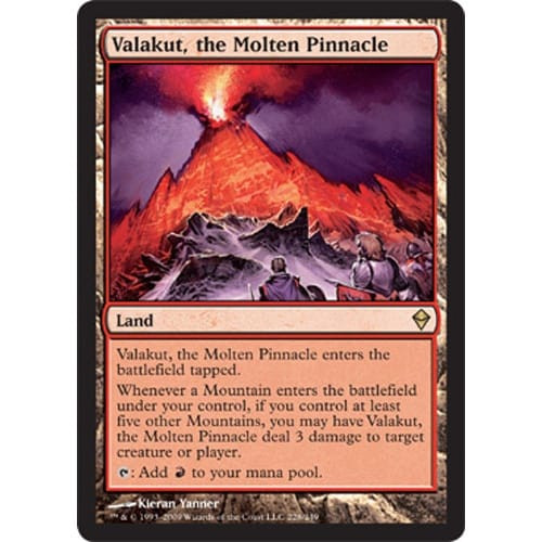 Valakut, the Molten Pinnacle (foil)