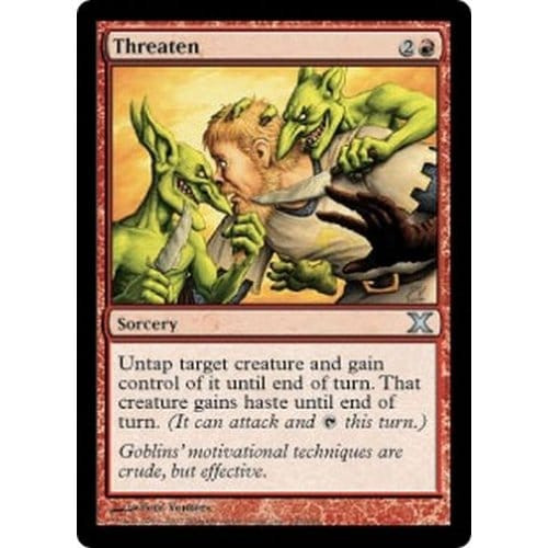 Threaten