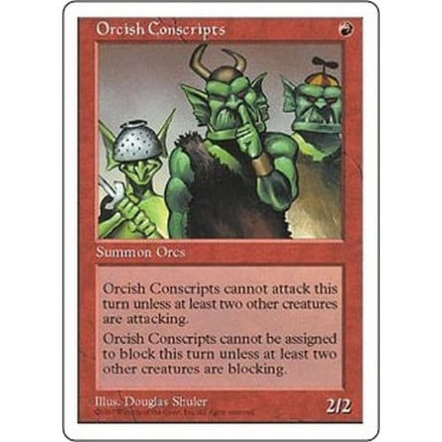 Orcish Conscripts | 5th Edition