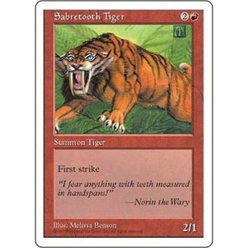 Sabretooth Tiger