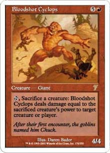 Bloodshot Cyclops