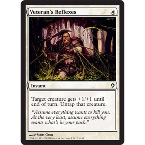 Veteran's Reflexes